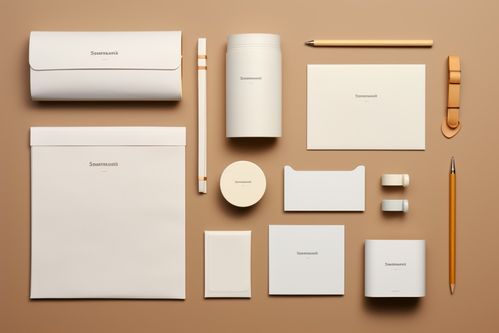 笔记本办公用品VI样机效果图与摄影图资源下载指南